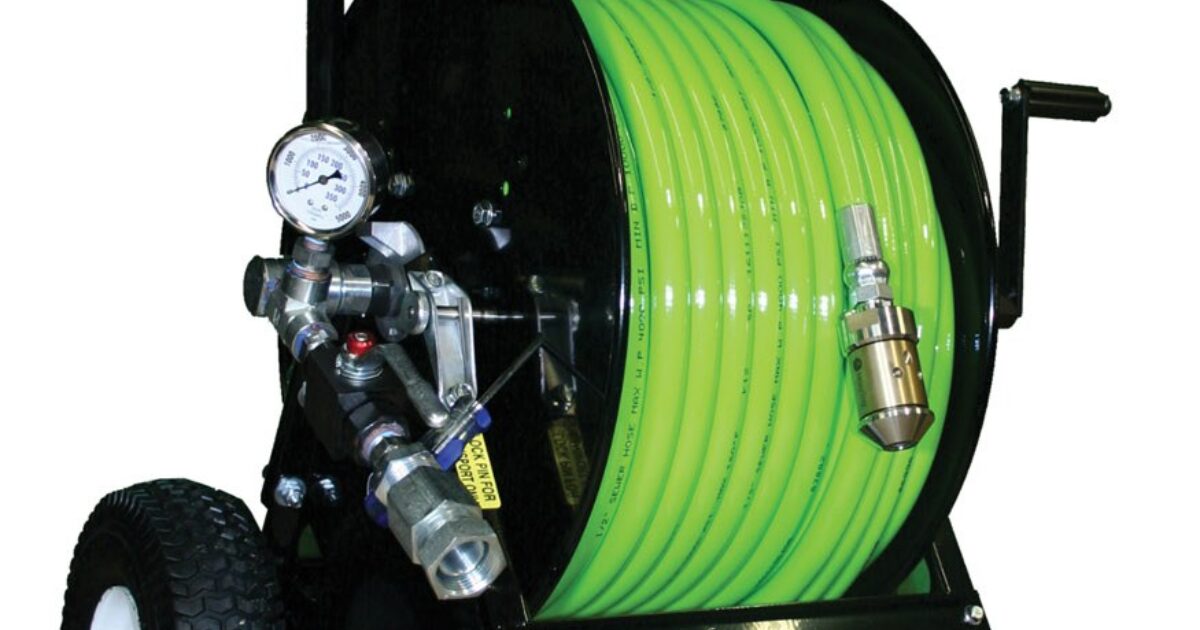 Deluxe Hose Reels for Easy Jetting